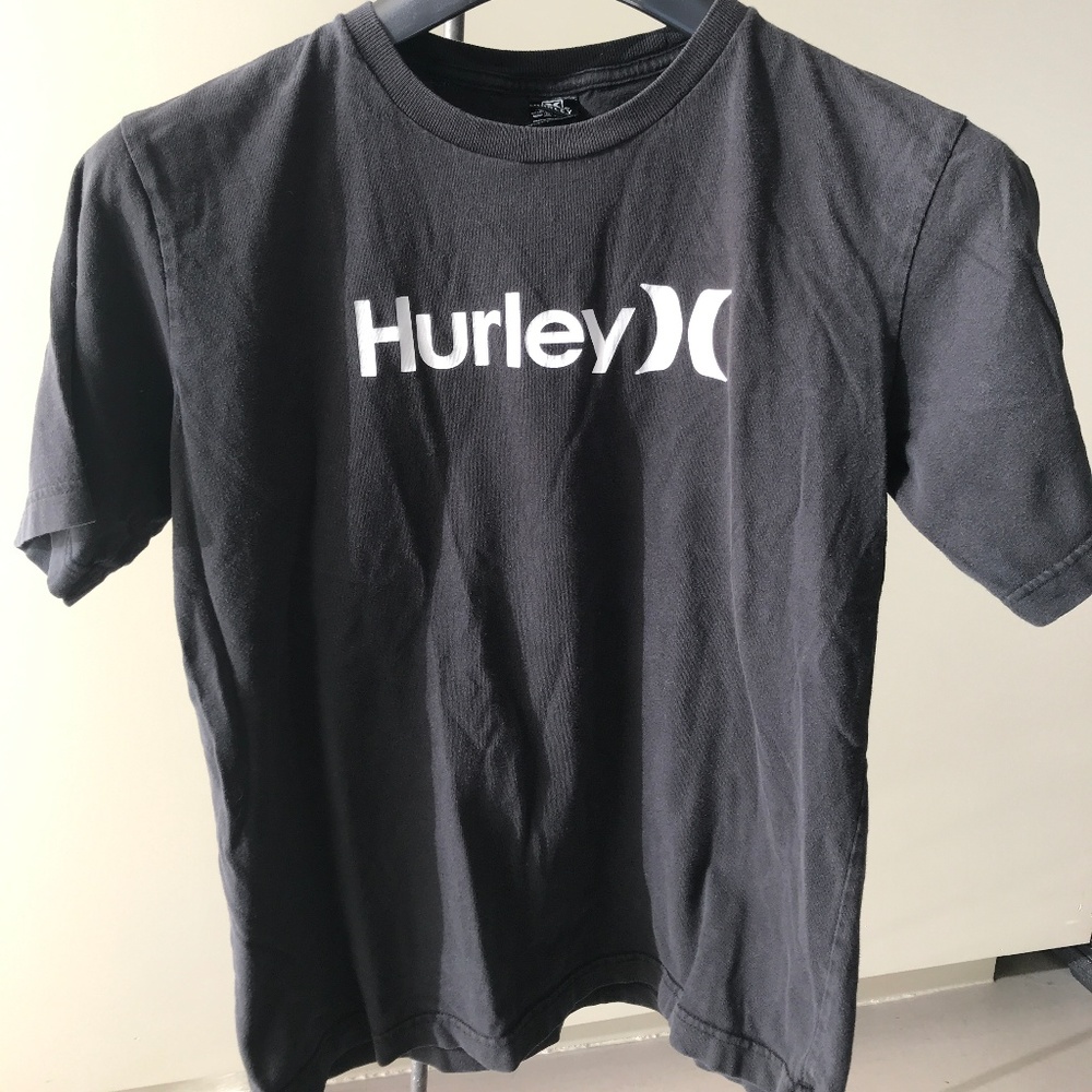 Hurley Kids T-shirt - white logo print